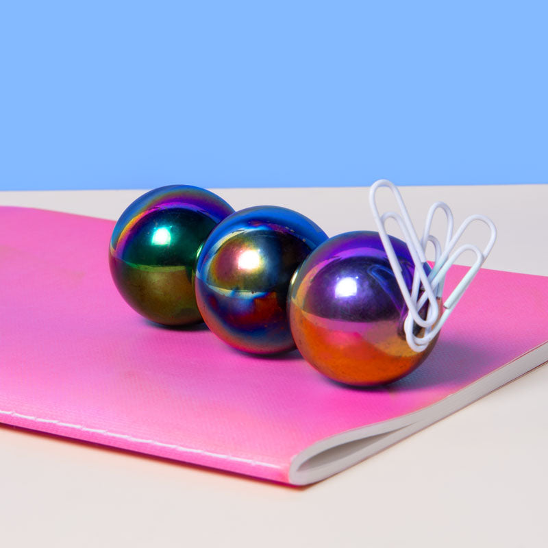 supers 33mm Magnet Balls oil slick / 3-set