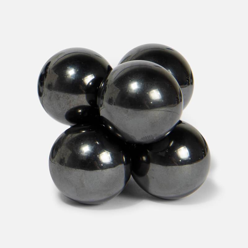 supers 33mm Magnet Balls gunmetal / 6-set