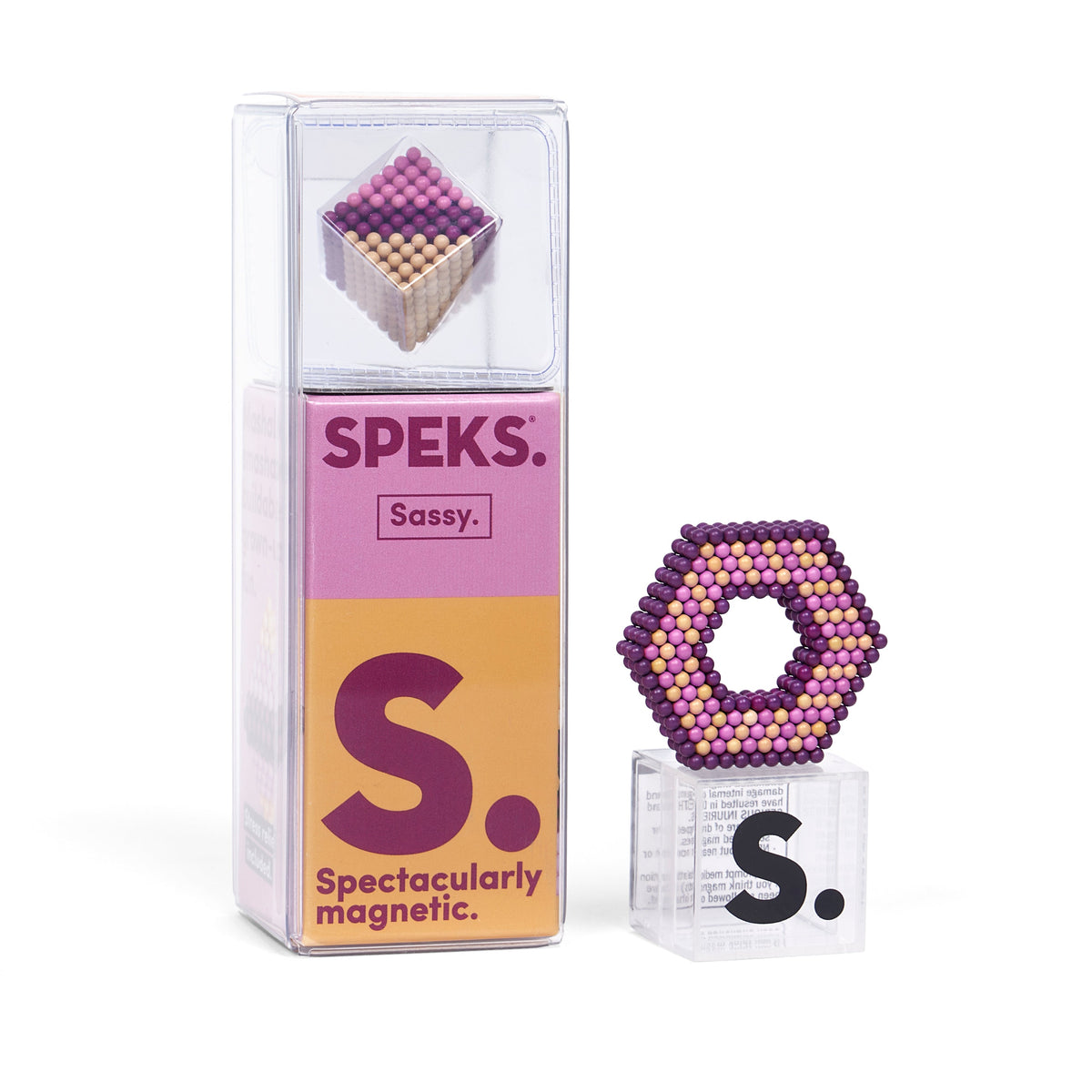 Metallic Speks Mini Magnet Balls