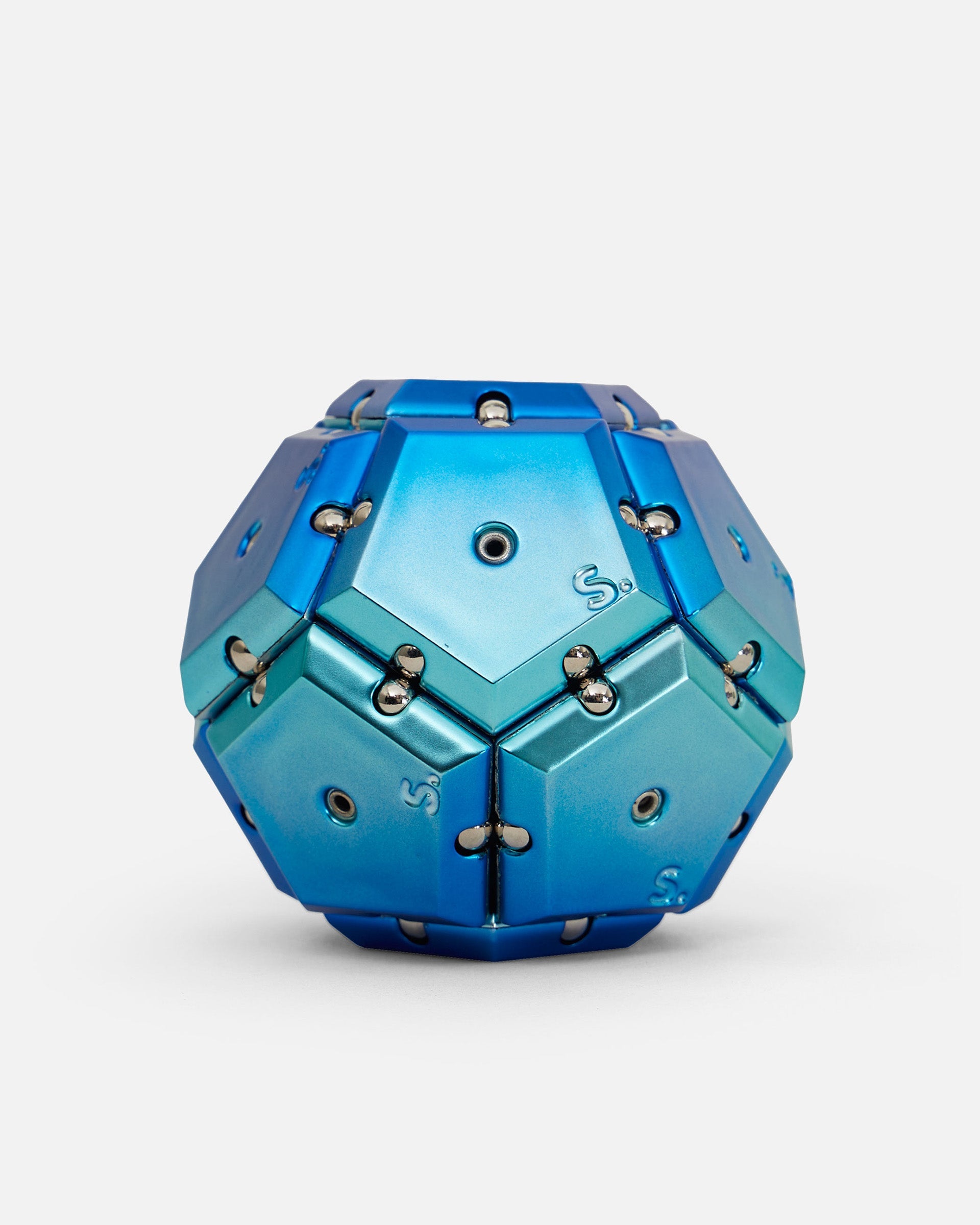 Chrome Geode Sphere