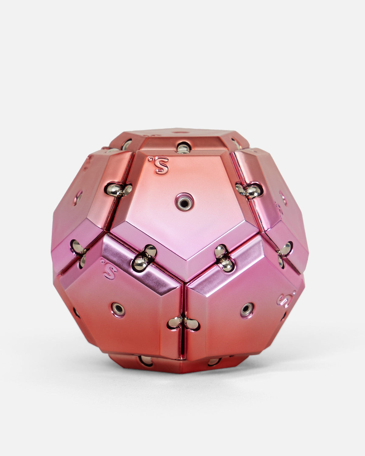 Chrome Geode Sphere
