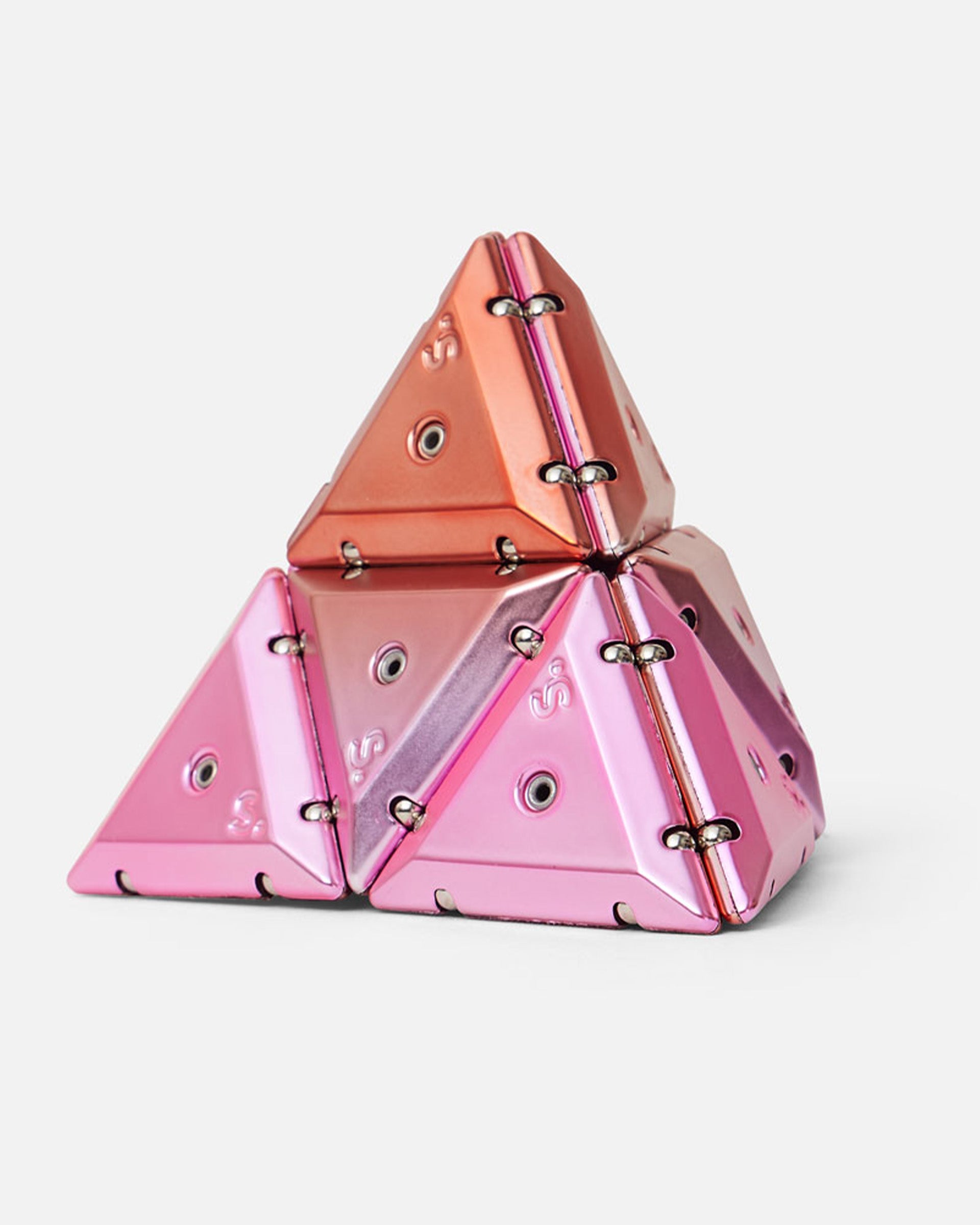 Chrome Pyramid Geode