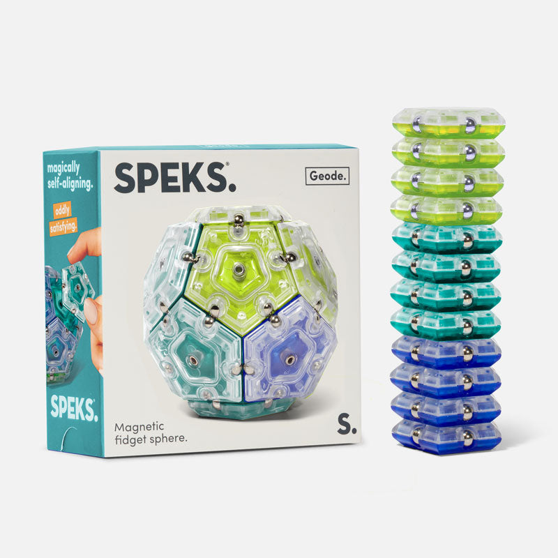 Speks 512-Piece Magnet Set, Silver