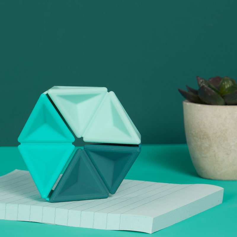 Teal Pivot Toy