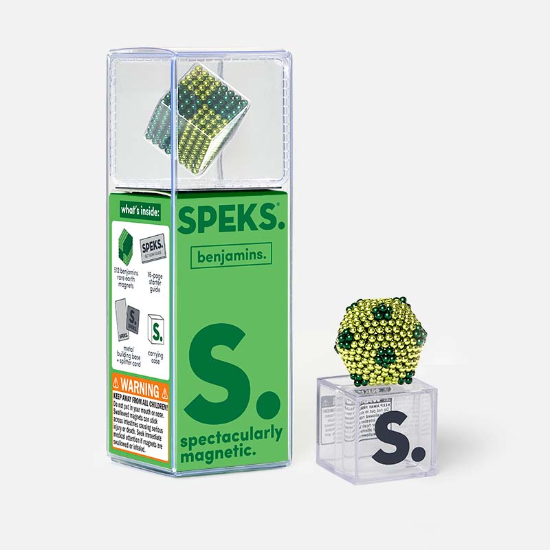 Speks 512 - Duotone 2.5mm Magnet Balls Benjamins