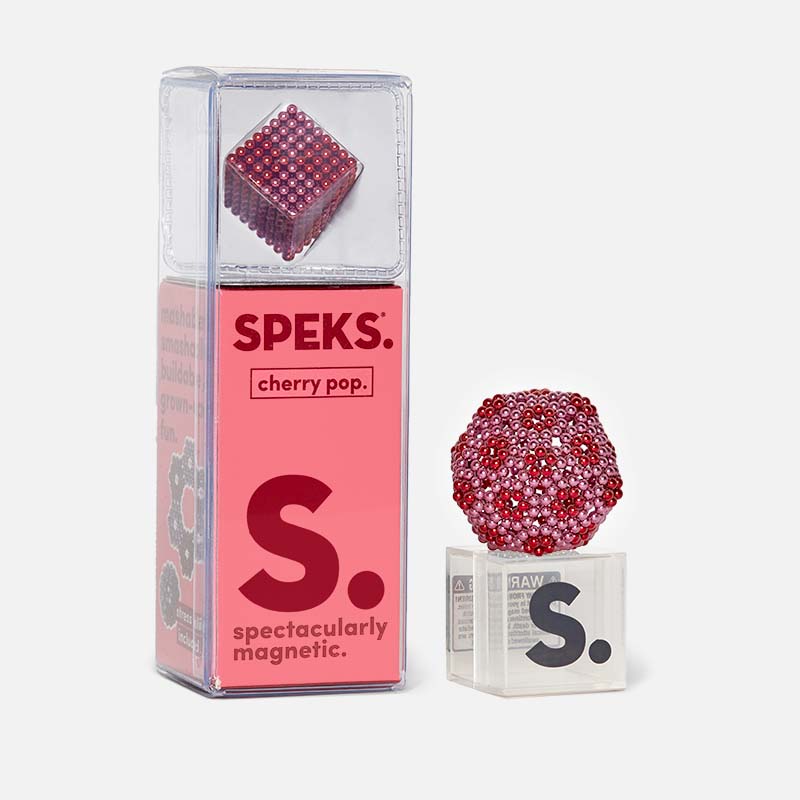 Speks 512 - Duotone 2.5mm Magnet Balls Cherry Pop
