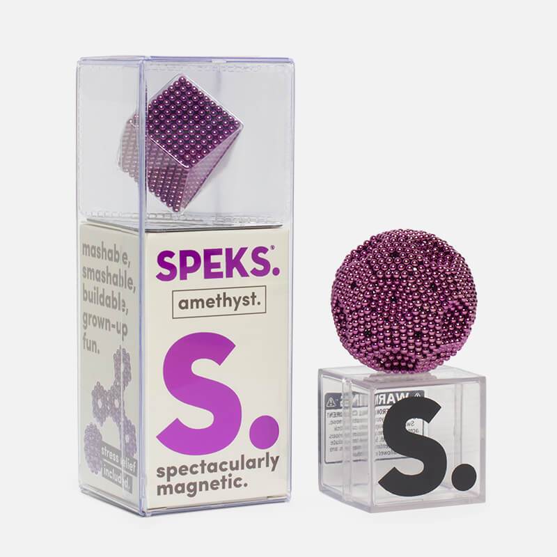 Speks 1000 - Luxe 2.5mm Magnet Balls Amethyst