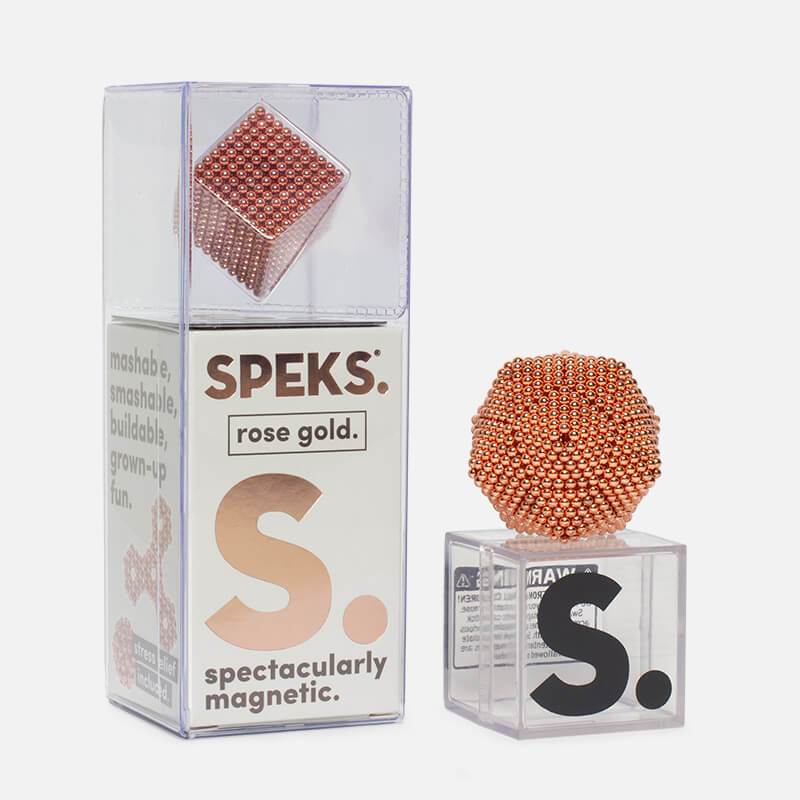 Speks 1000 - Luxe 2.5mm Magnet Balls Rose Gold