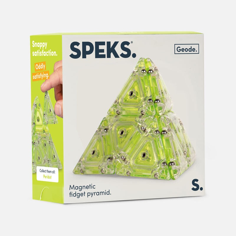 Speks Geode - Speks Geode Peridot Pyramid