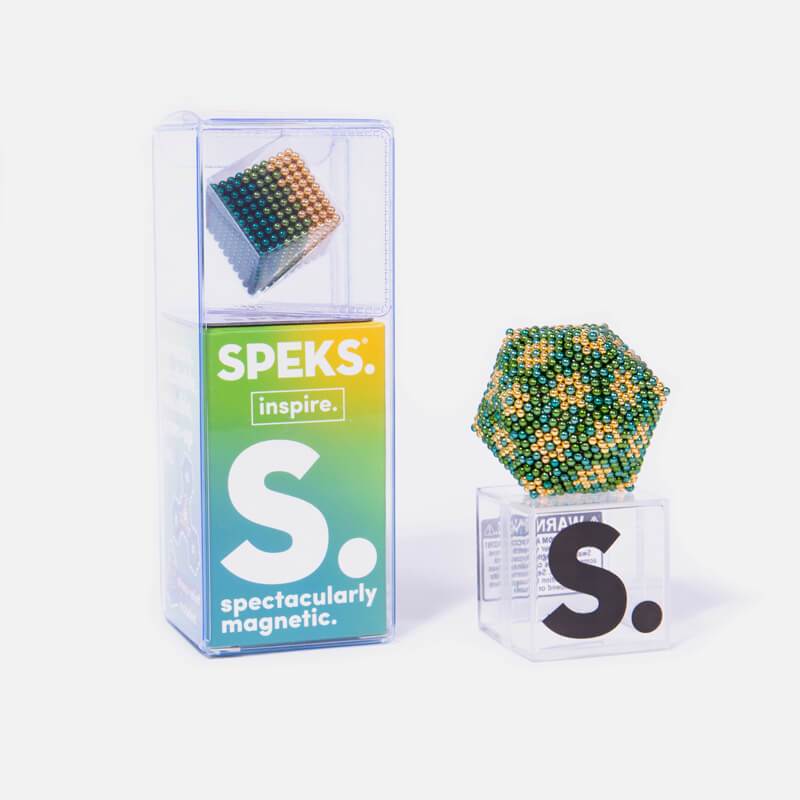 Speks 1000 - Stripes 2.5mm Magnet Balls Inspire
