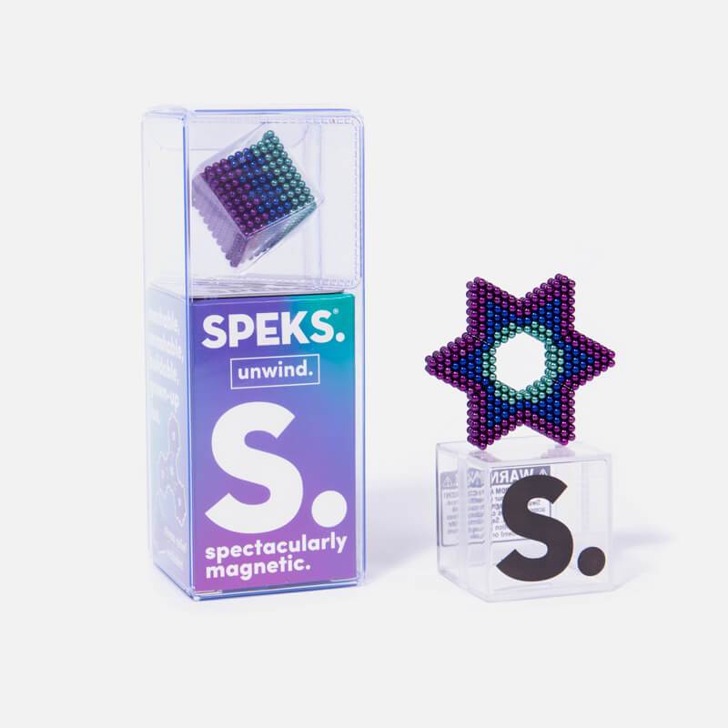 Speks 1000 - Stripes 2.5mm Magnet Balls Unwind