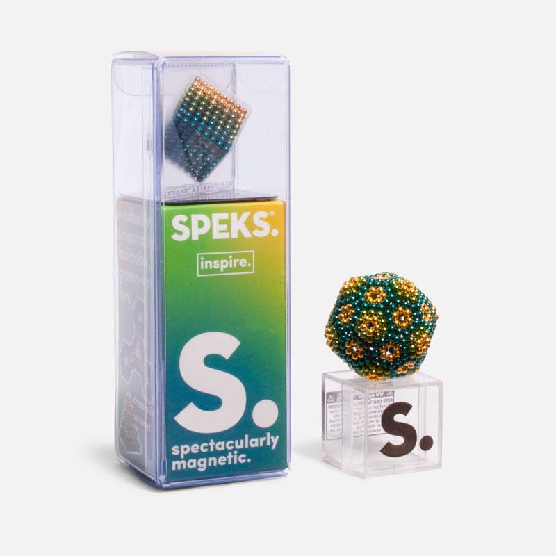 Speks 512 - Stripes 2.5mm Magnet Balls Inspire