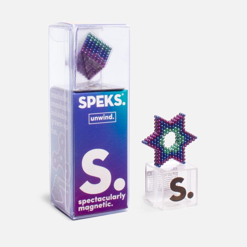 Speks 512 - Stripes 2.5mm Magnet Balls Unwind