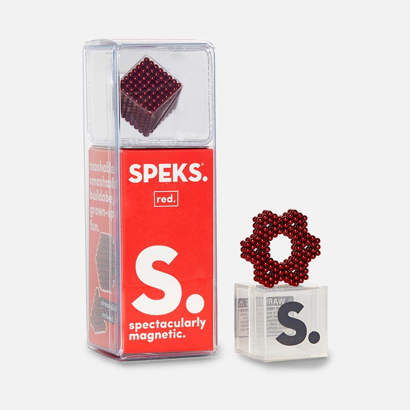 Speks 512 - Classic 2.5mm Magnet Balls Red