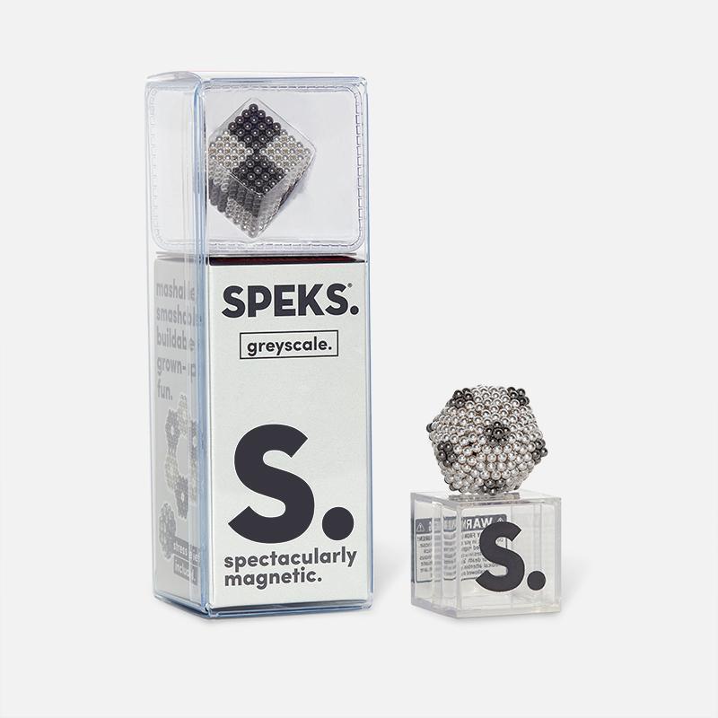 Speks 512 - Duotone 2.5mm Magnet Balls Greyscale
