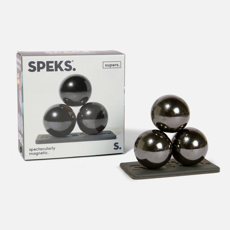 supers 33mm Magnet Balls gunmetal / 3-set
