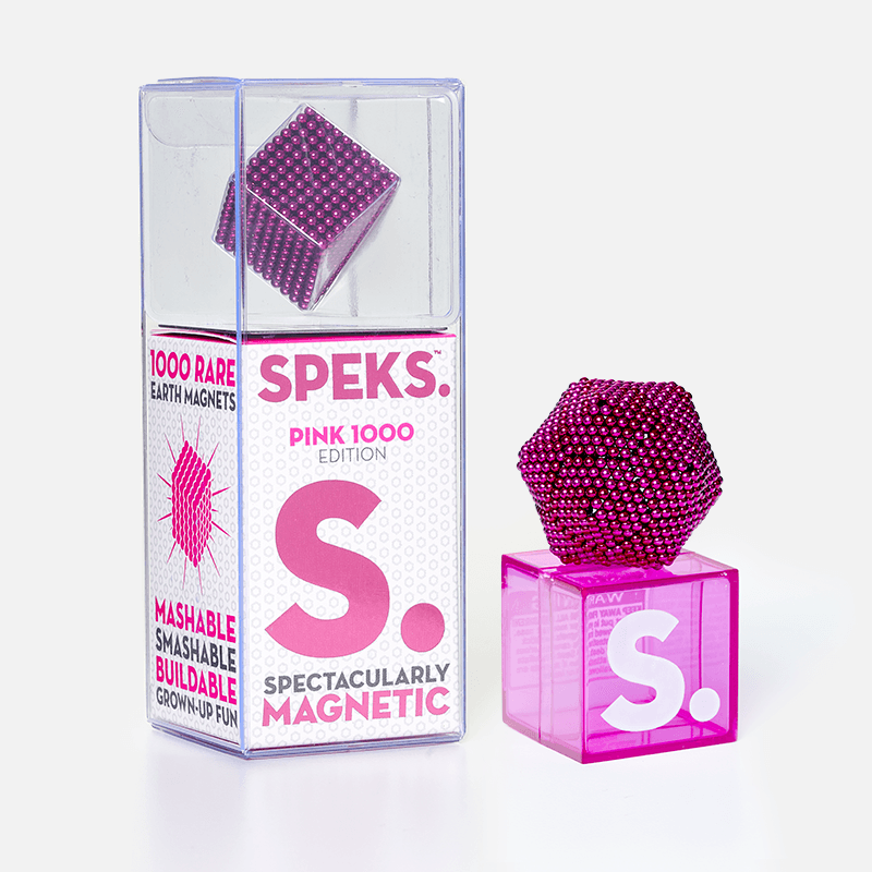 Speks 1000 - Classic 2.5mm Magnet Balls Pink