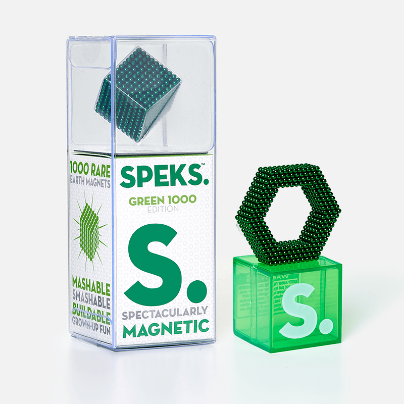 Speks 1000 - Classic 2.5mm Magnet Balls Green