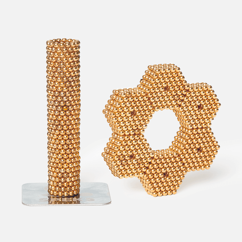 Speks 1000 - Classic 2.5mm Magnet Balls Gold