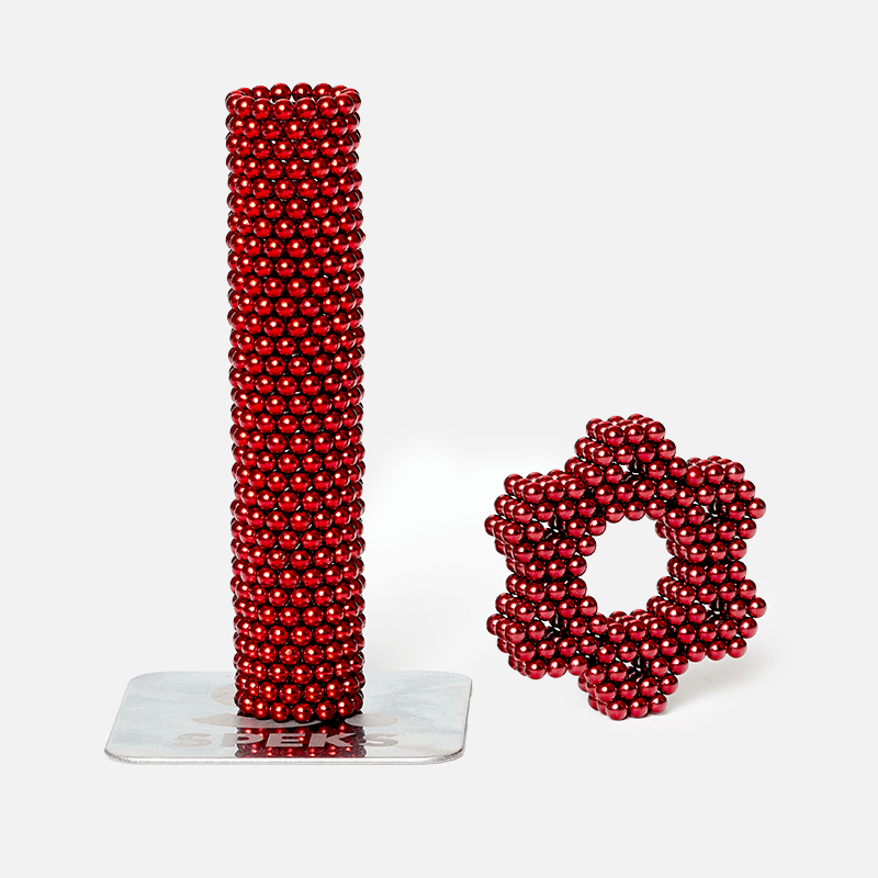 Speks 512 - Classic 2.5mm Magnet Balls Red